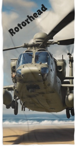 Rotorhead Beach Towels