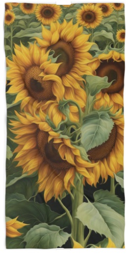 Sunflowers Towels