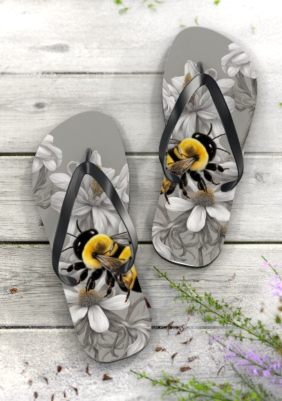 to Bee or not to Bee Flip Flops
